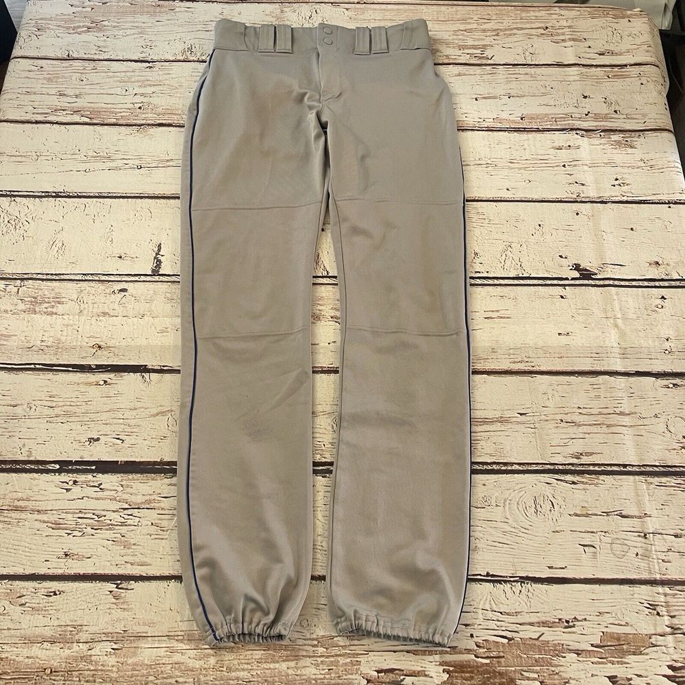Under Armour UA Lead Off Pants Size Medium Gray‎ Baseball Relaxed Inseam 34"